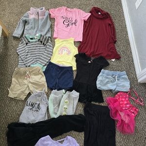 Girls 4-5T Big Bundle Colorful Clothes